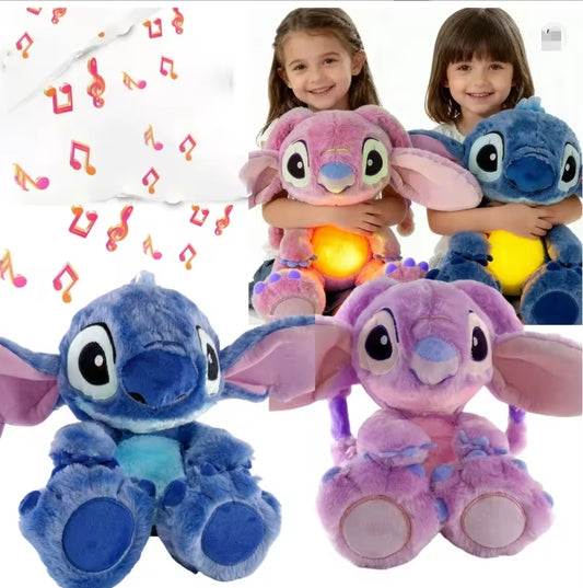 Peluche Stitch Respirante & Lumineuse – Compagnon Apaisant