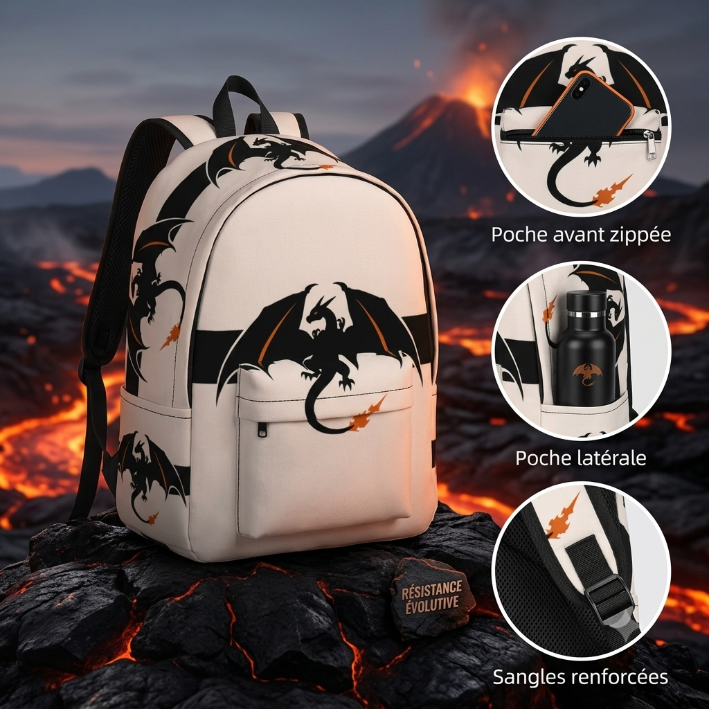 Sac à Dos Pokémon Dracaufeu