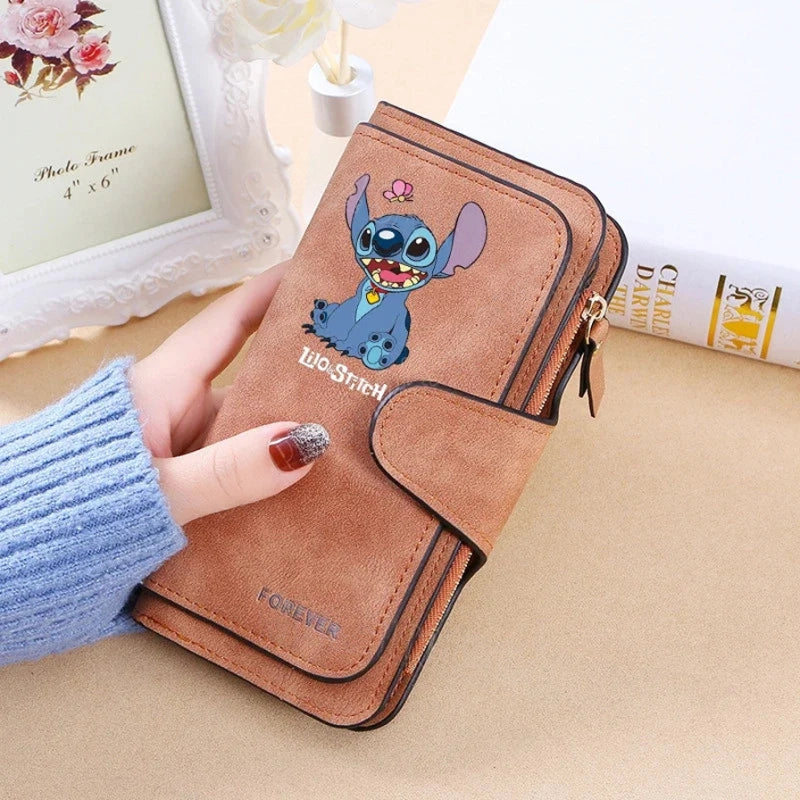Portefeuille Femme Kawaii Disney Stitch – Pratique, Stylé et Fonctionnel
