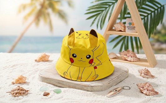 Chapeau Bob Pikachu – Casquette de Sport Pokémon pour Enfant