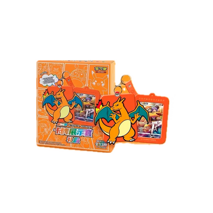Coffret Carte Pokémon Chinois Evoli & Dracaufeu TCG