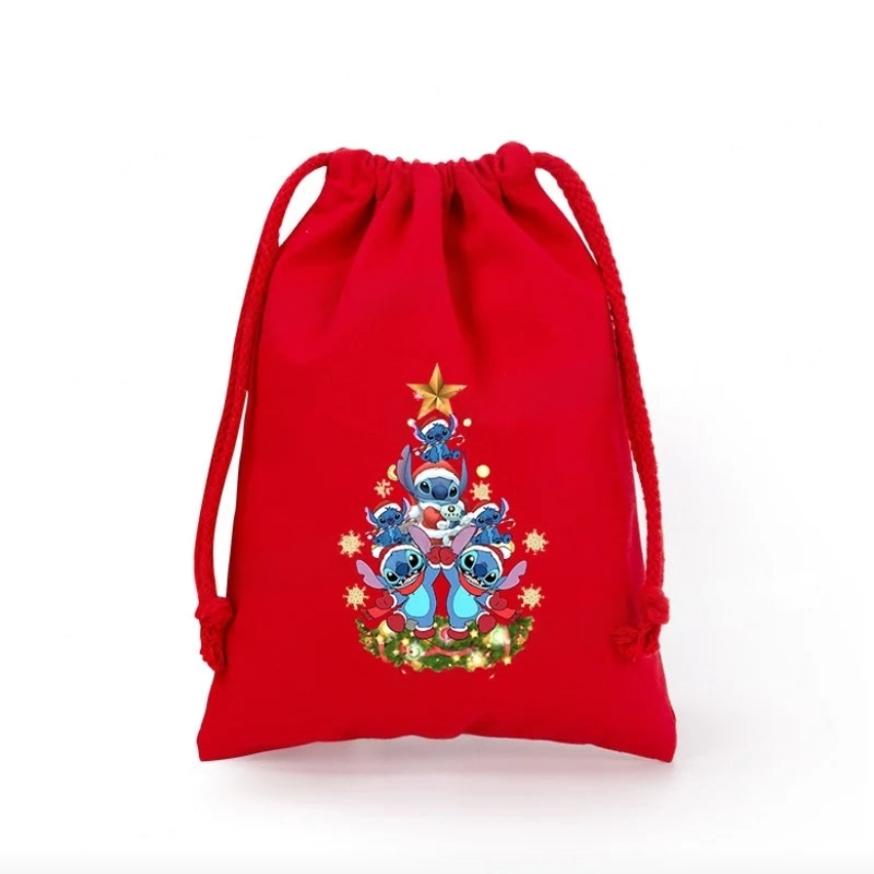 Sacs à cordon de Noël Stitch