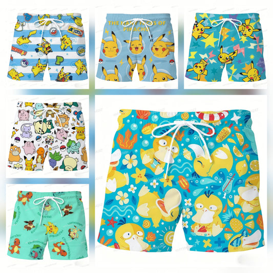 Short de Bain Pokémon – Séchage Rapide & Confort Été 2026