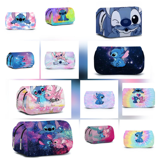 Trousse scolaire Stitch – Grand format, plusieurs modèles