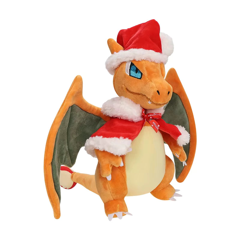 Peluche Dracaufeu de Noël 28cm – Édition Spéciale Noel(stock limité )