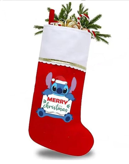 Chaussette de Noël Disney Stitch - L'esprit d'Ohana pour les Fêtes ! 🌟