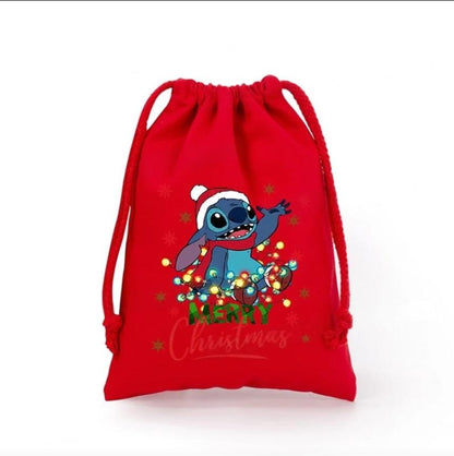 Sacs à cordon de Noël Stitch