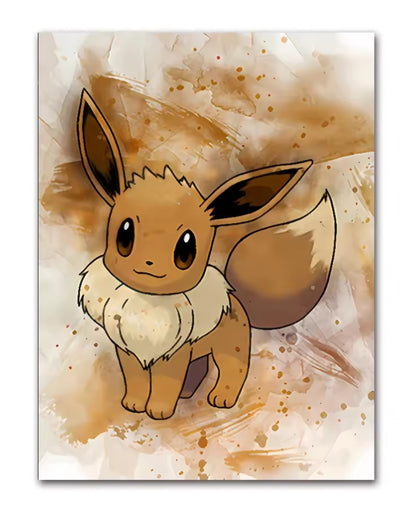 Posters Evolitions Pokémon – Décoration Murale Kawaii | Plusieurs Tailles