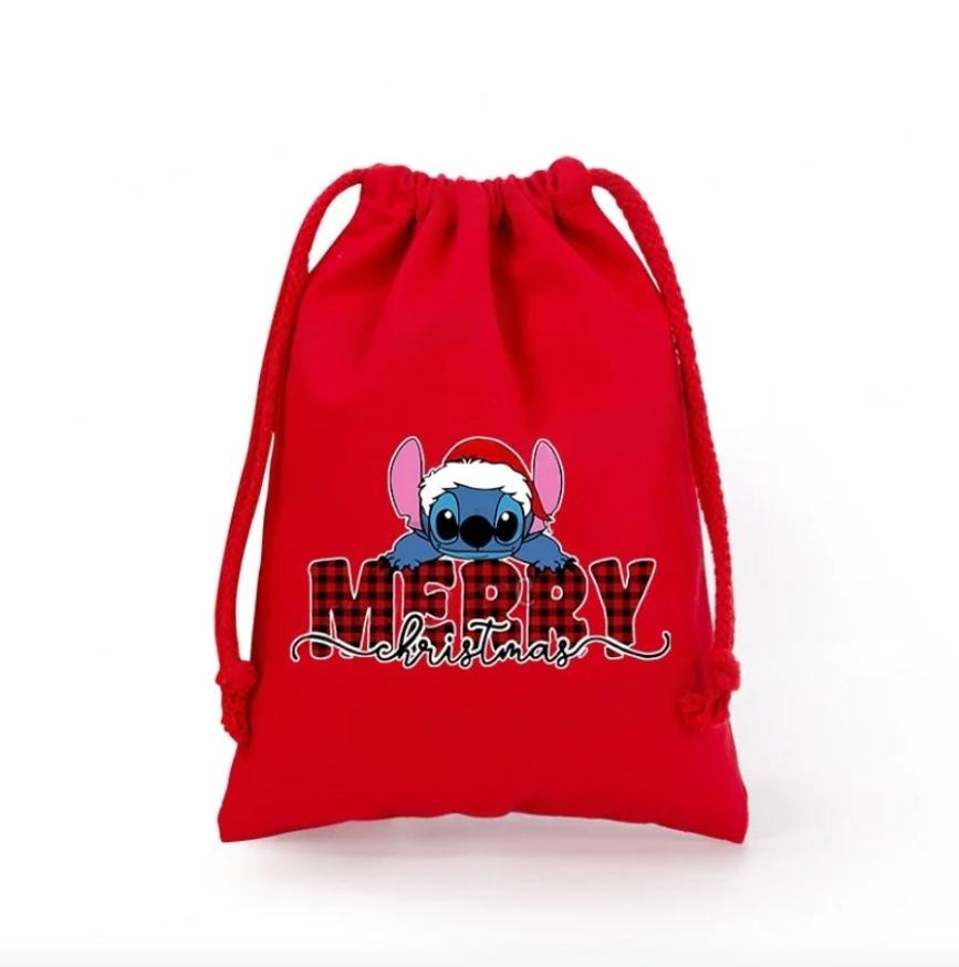 Sacs à cordon de Noël Stitch