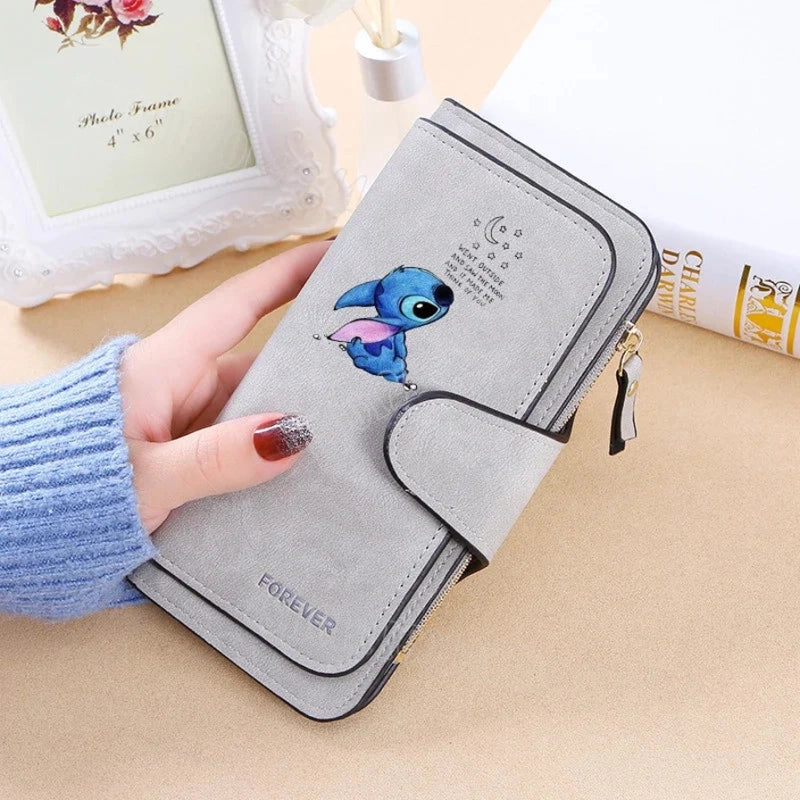 Portefeuille Femme Kawaii Disney Stitch – Pratique, Stylé et Fonctionnel