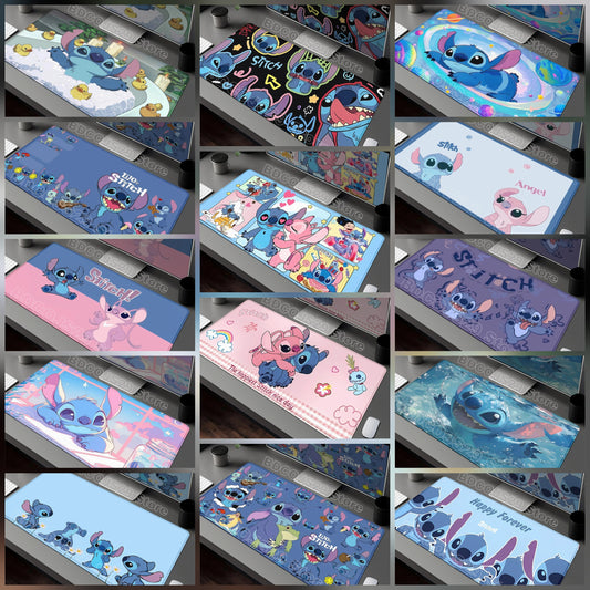 Tapis de Bureau XXL Stitch – Surface de Travail & Gaming – Plusieurs Formats