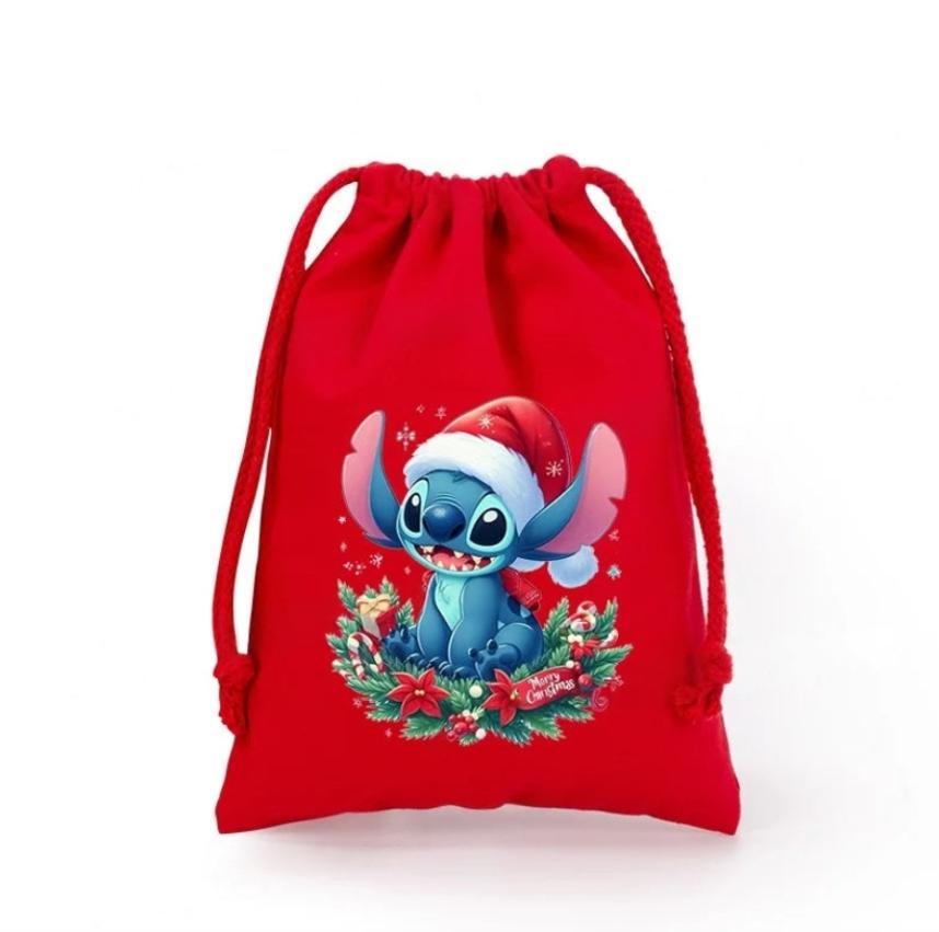 Sacs à cordon de Noël Stitch
