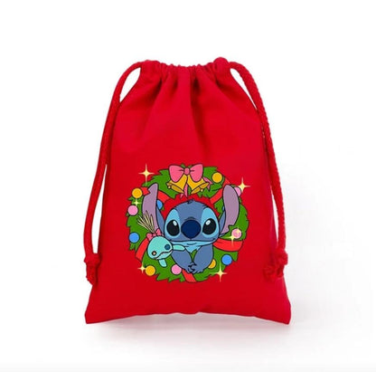 Sacs à cordon de Noël Stitch