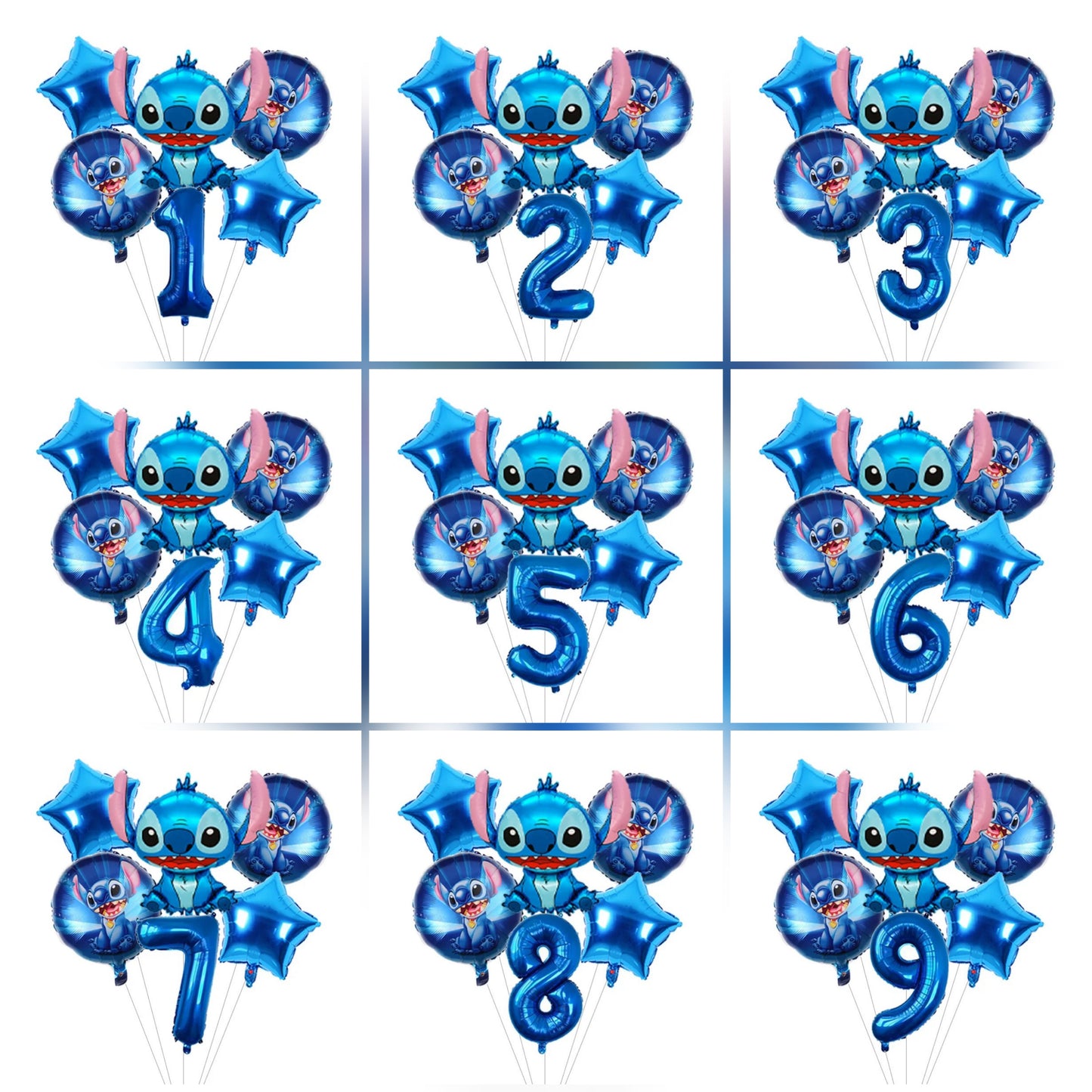 Pack Déco Anniversaire Thématique – Édition Stitch