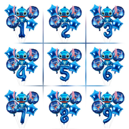 Pack Déco Anniversaire Thématique – Édition Stitch