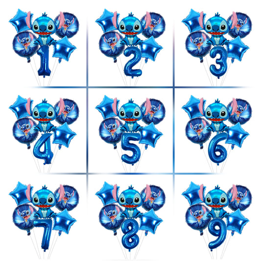 Pack Déco Anniversaire Thématique – Édition Stitch