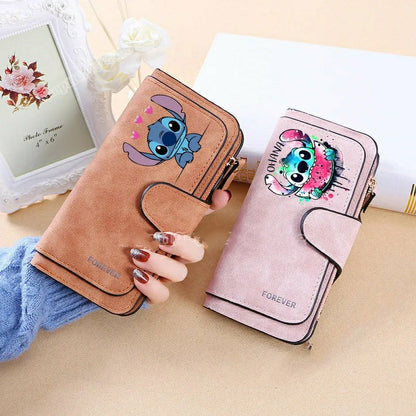 Portefeuille Femme Kawaii Disney Stitch – Pratique, Stylé et Fonctionnel