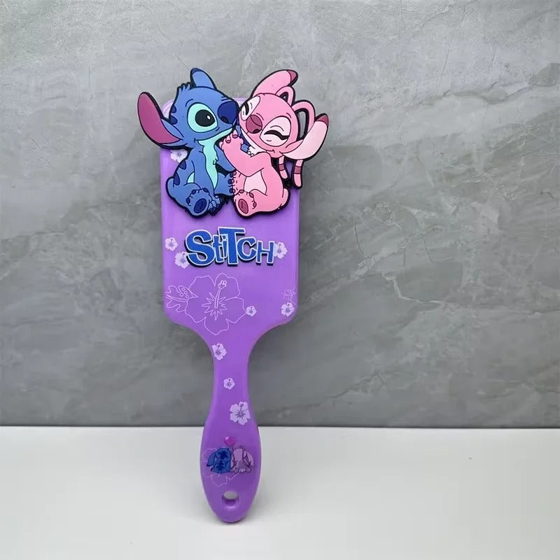 Brosse à cheveux Lilo & Stitch – Peigne coussin d’air avec massage doux