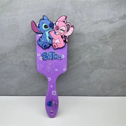 Brosse à cheveux Lilo & Stitch – Peigne coussin d’air avec massage doux