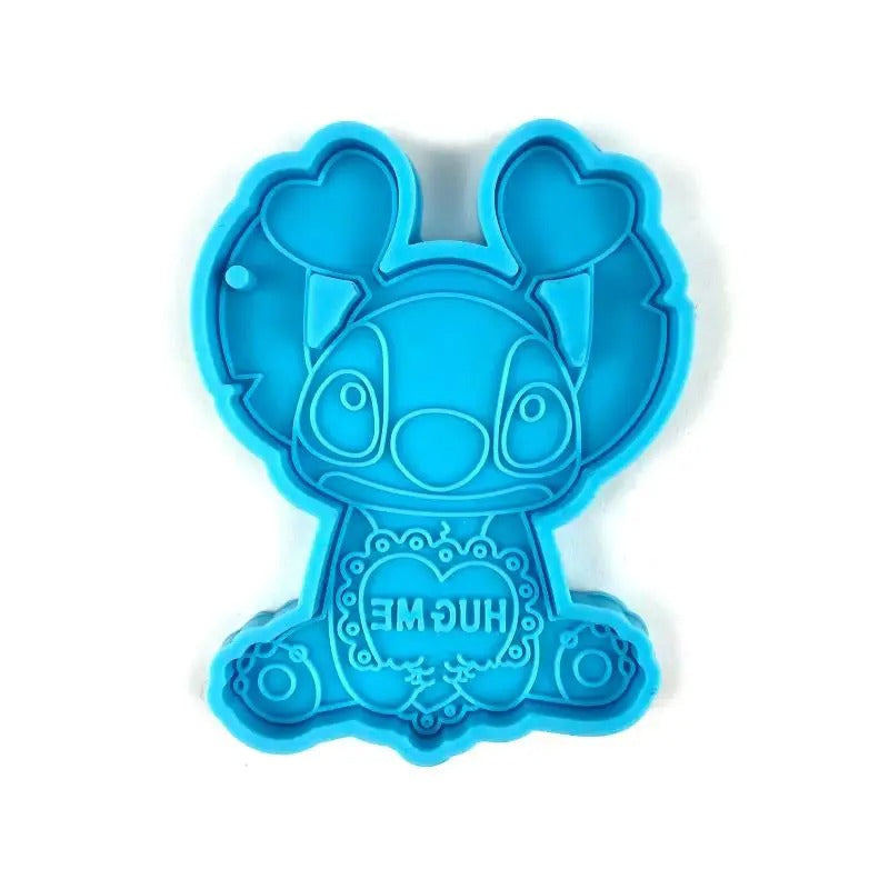 Moule en silicone Stitch - Disney | Pour biscuits, résine, chocolat et créations DIY